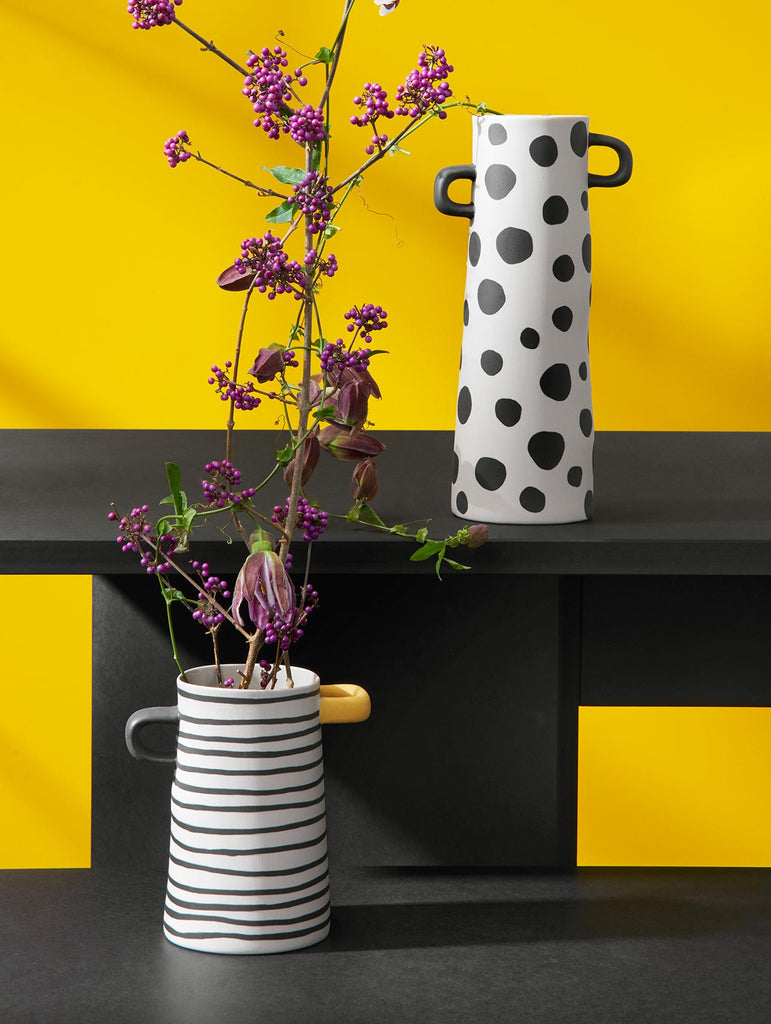 vase, gepunktet