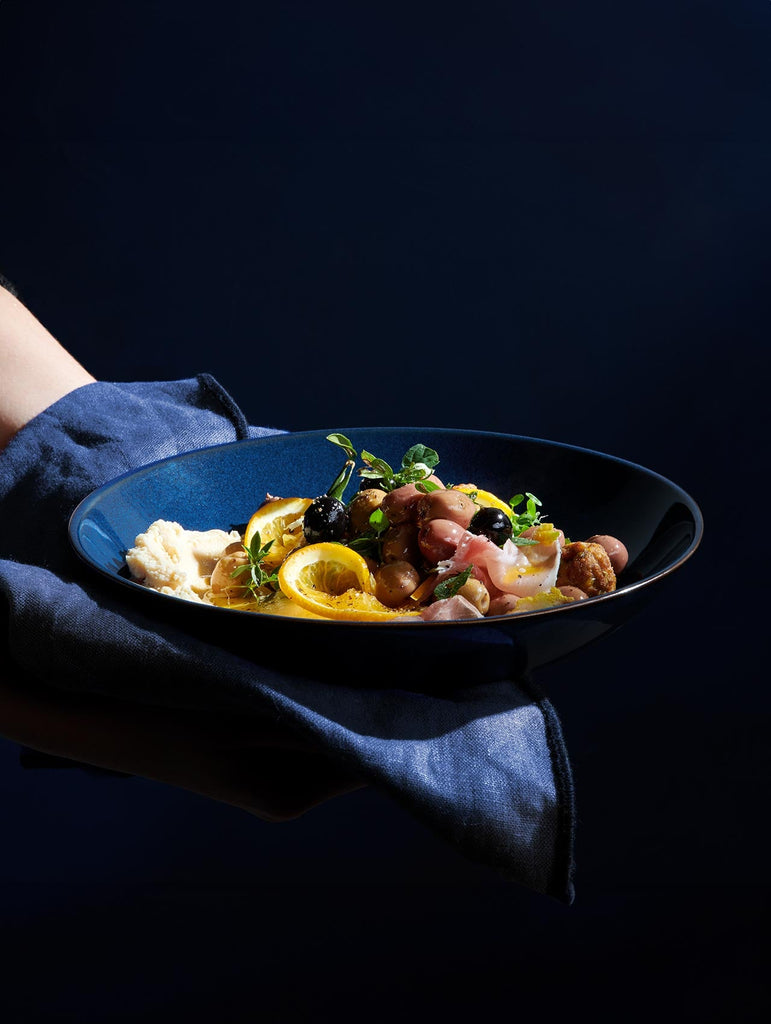 gourmetteller, midnight blue