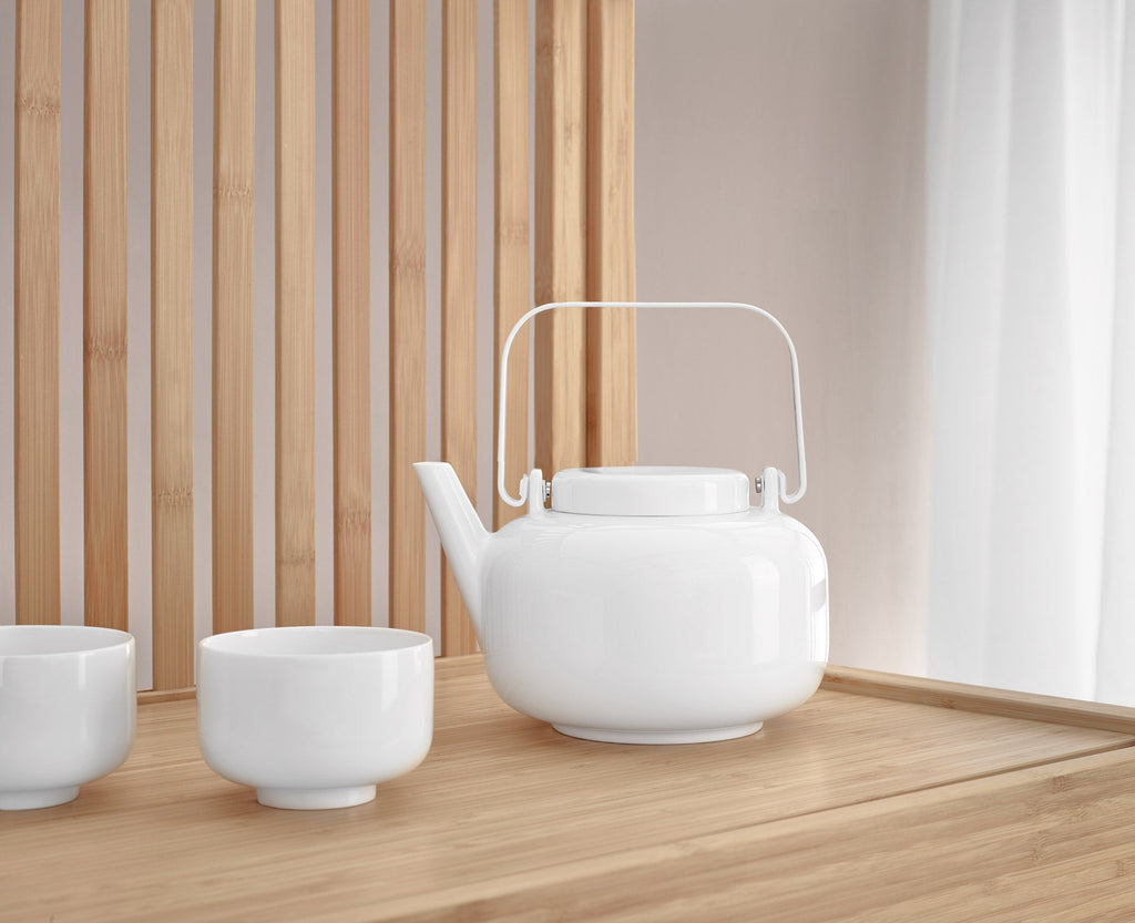 teekanne, inkl. edelstahlfilter