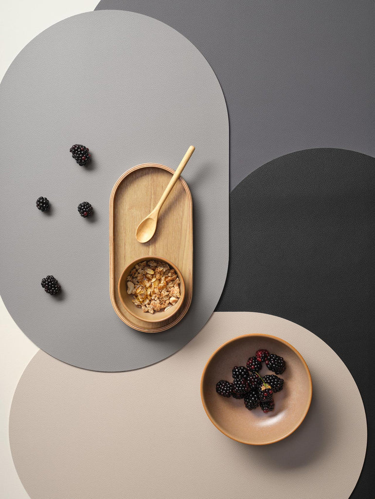 tischset oval, onyx