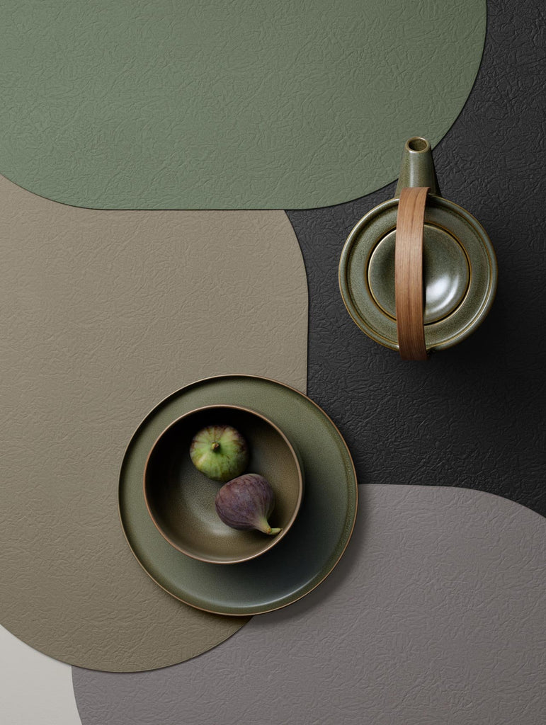 tischset oval, emerald