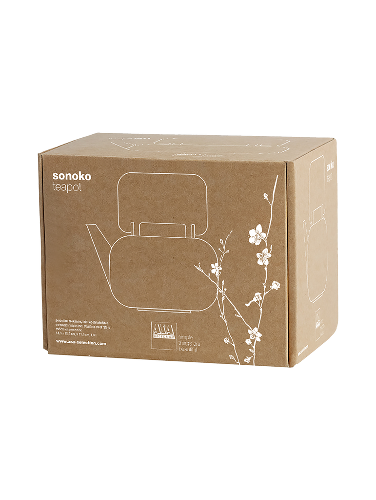 teekanne, inkl. edelstahlfilter