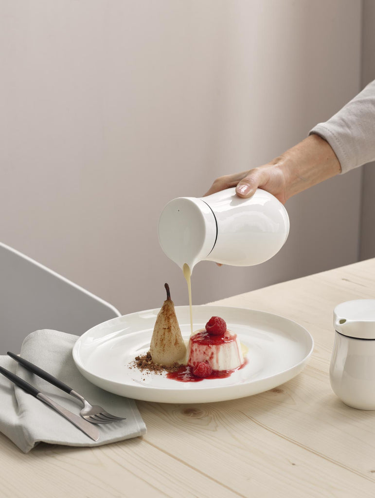 coupe gourmetteller, mit abgesenktem spiegel