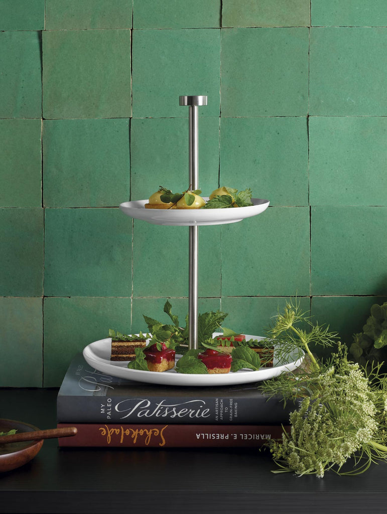 etagere 2-stufig, flach