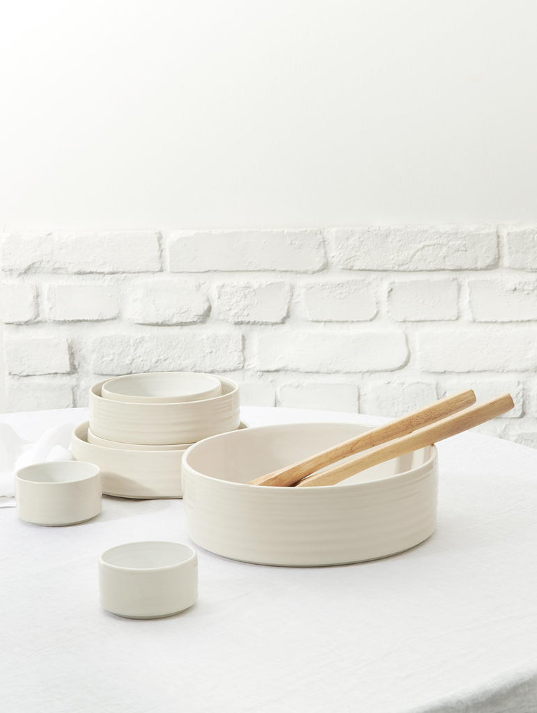 salatschale, sparkling white