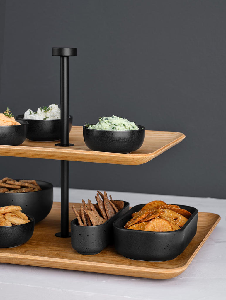 etagere 2-stufig, rechteckig