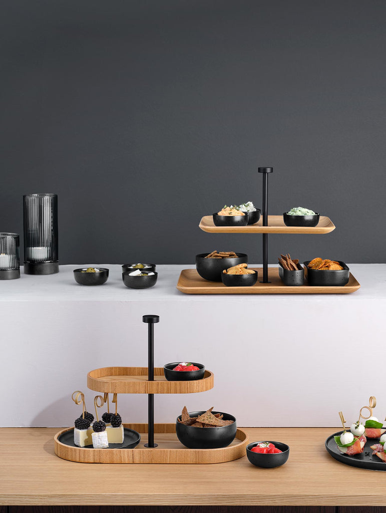 etagere 2-stufig, rechteckig